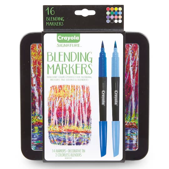 Crayola&#xAE; Signature&#x2122; 16 Color Blending Markers